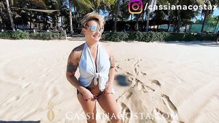 Cassiana Costa attacked a fan and her hubby recorded everything
