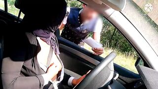 This unfaithful muslim asks for directions, she will find it