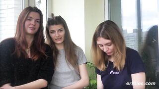 Uninhibited 3 Way: These Girls are Lusty as Hell