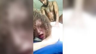 White women plowed by african dude