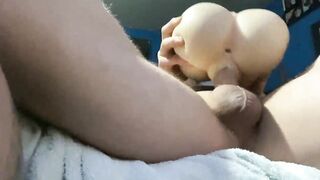 Fucking my bubble ass silicon bimbo