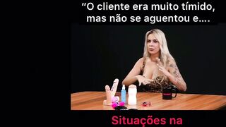 Esse foi o caso de cliente mais tímido que eu