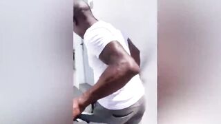 Big black dick fucks French blonde hotwife