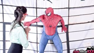 Milf Seductress Sofie Marie Blows Spider Mans Long Cock