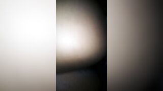 bbw anal red bone bouncing on BBC. Closet backdoor cum whore