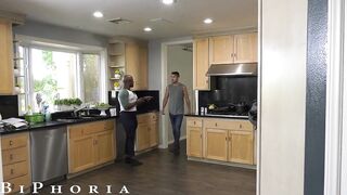 BiPhoria - Wild Bi Sexual Lovers Seduce Their New Roommate
