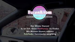 Hobbyhure into Lederleggings Und Overknees Abgefickt