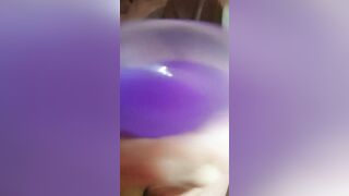 Honey asshole gets filled up
