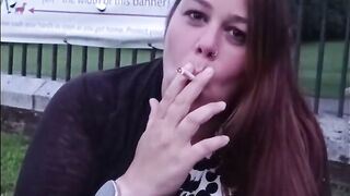 Smoking Cleavage