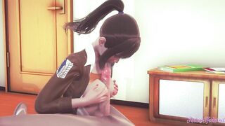 Attack on Titans Animated - Sasha is a little Bitch