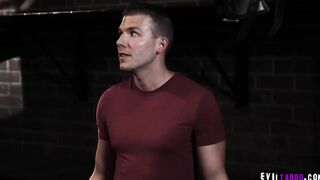 Kinky son Codey Steele discovered his dads BONDAGE hidden and