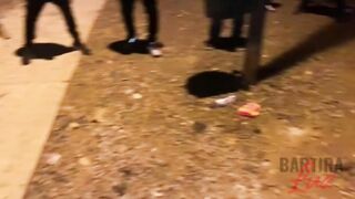 I went to a outdoor square and had sex with