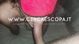 Sentite come gode a pecorina la sorella della mia ragazza