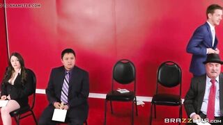 PAWG ANGELA WHITE GETS DOUBLE PENETRATED BY 2 RICH BUSINES
