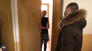 Boy fucks Goddess older mother