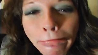 sexy milf Whore Plays With Herself Then Gets Both Holes Fucke