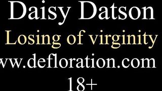 Defloration of innocent cunt of Daisy Datson