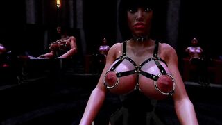 Citor3 Femdomination two 3D VR game walkthrough 7: The Lecture