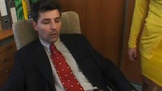 Anal relaxation inside office