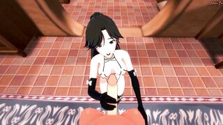 pov fucking Kyouko Fujibayashi inside Bombshell underwear. The Irregular at