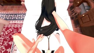 pov fucking Kyouko Fujibayashi inside Bombshell underwear. The Irregular at