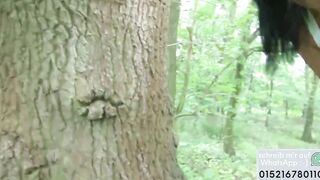 bbc fickt im Wald heisse PAWG Arsch