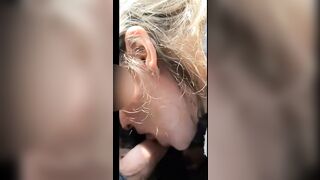 Hottie Lady Spit Roasted