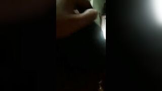 Cougar hand job into son