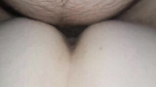 Bushy Ginger Cummed point of view - This could be you!!!