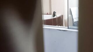spy camera on my college niece inside Spain