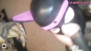 bbc Master training his White Whore Bitche's two