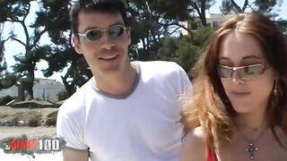 French amateur Valerie into anal three-way - Remastered