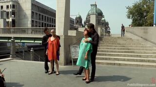 2 Berlin Freaks Got an Insane Outdoors Shaming and Fucking
