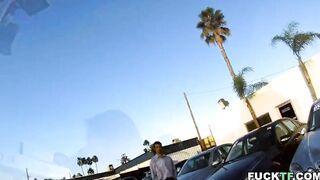Cunt With Mouth fucks everyone who has a nice vehicle
