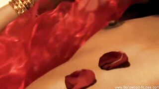 Beauty Dark Haired Tries Her Hand At Belly Dancing Gently