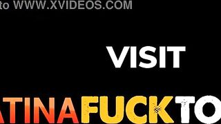 Real Hispanic Amateur Ride Gringo's Penis After Seen into the