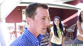 Britney Stevens, Lyla Storm and Lizzy London gets spread