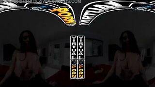 VIRTUALPORN.COM - Big Tit Gf Lilith Morningstar Plans Birthday Surprise Just