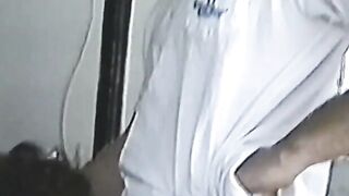 ANNIE suckin penis at club house