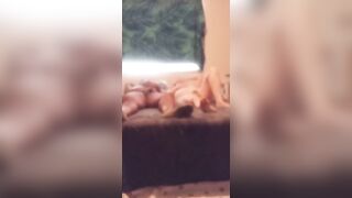 QOS lets fat guy cummed her