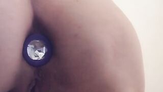 I play with my booty thinking about Mr O