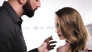 Sleazy uncle deceives niece Laney Grey inside having sex