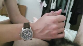 cum on view wristjob bondage with 18 yo