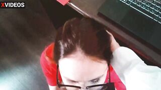 My boss plowed me again while my hubby was waiting