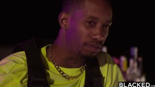 BLACKED Shy & hot Sybil seduces her celebrity crush