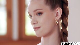 TUSHY Anal-dig skinny model Erin seduces married man