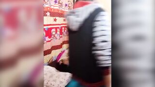 Aunty butt back pain butt strokes