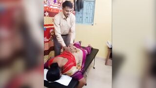 Aunty butt back pain butt strokes