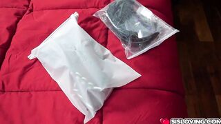 Stepsister into filthy leather screwed rough by her stepbrother