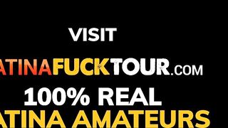 Freaky Hispanic Hoe blows my Huge White Penis